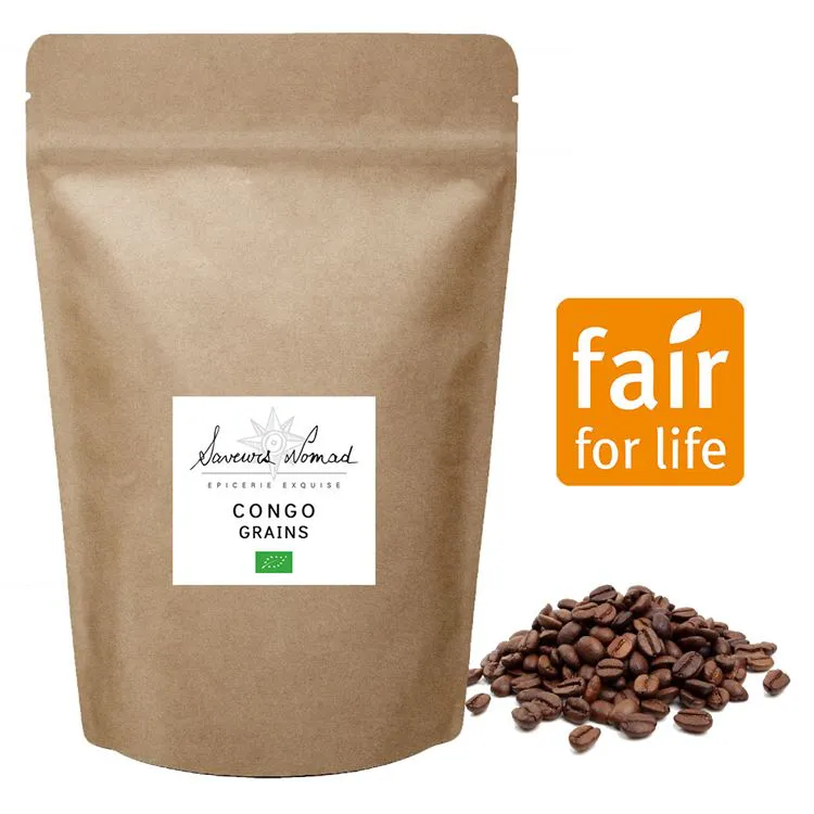 Congo bio et équitable 250g grains