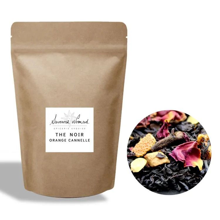 Thé noir assemblé orange cannelle 50g