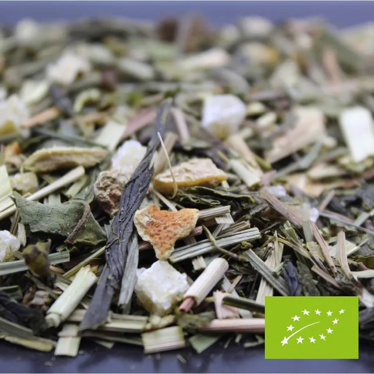 Thé assemblé Gingembre Citron bio 50g