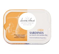 sardines au beurre de baratte à poeler 115g