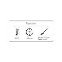 Thé noir assemblé papaye ananas mangue bio 50g 3