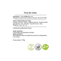 Foie de  lotte 110g 2