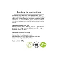 Suprême de langoustines 404g 2