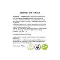 sardines à la tomate 115g 2